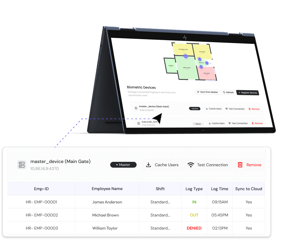 Hardware-Native Attendance Integration