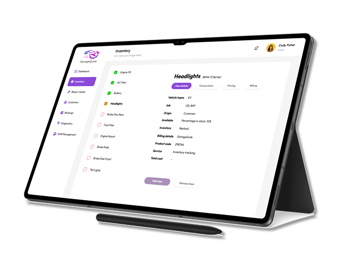 Management Tablet